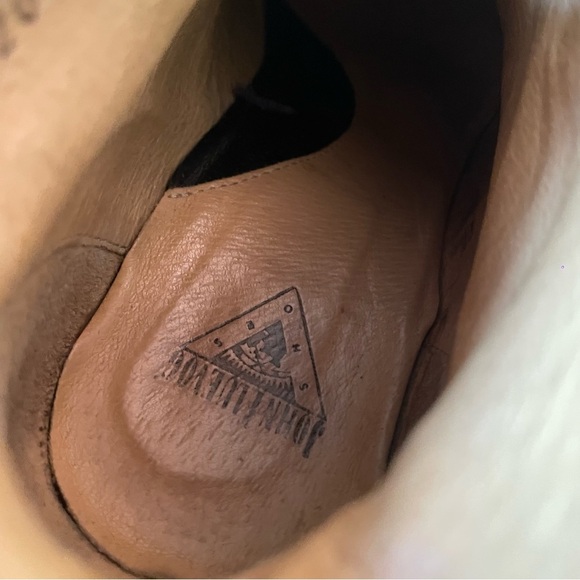 John Fluevog Women’s Operettas Giulia Black Leather Ankle Boots | US 6 - Picture 9 of 9